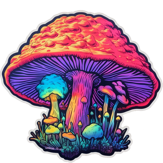Vibrant Mushroom #1