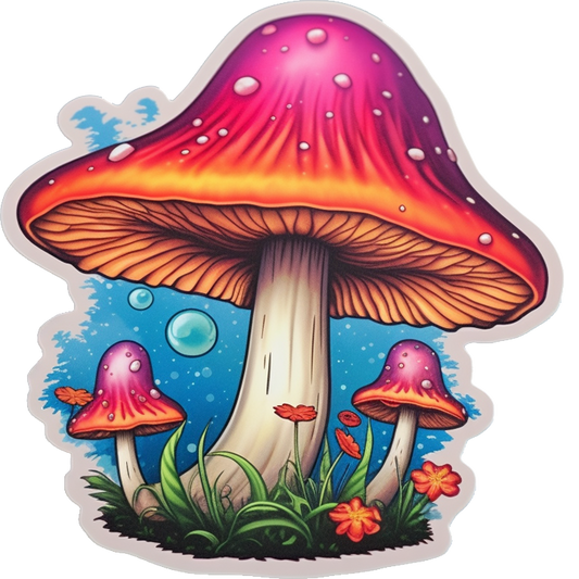 Vibrant Mushroom #2