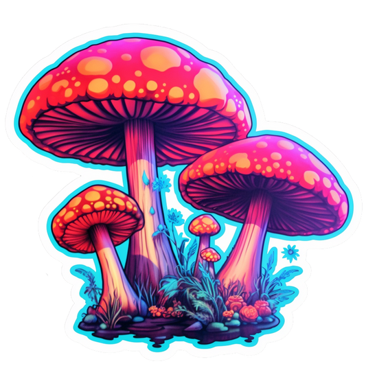 Vibrant Mushroom #3