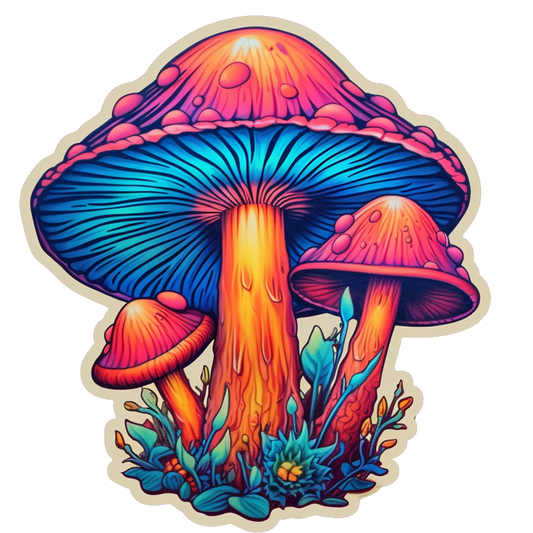 Vibrant Mushroom #4