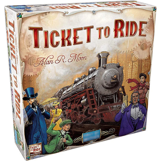 Ticket to Ride: The Cross-country Train Adventure Game!