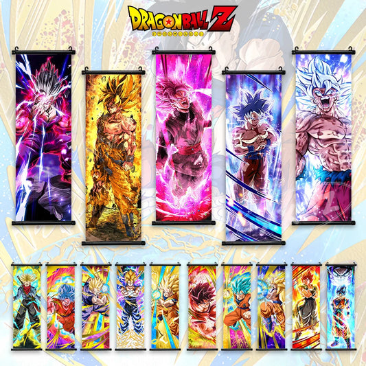 Dragon Ball Z Wall Art Scroll Poster