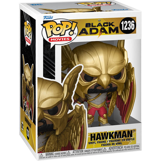 Funko POP! Movies: DC Comics Black Adam Hawkman with Helmet and Wings
