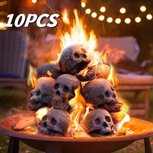 Simulation Fire Pit Skulls