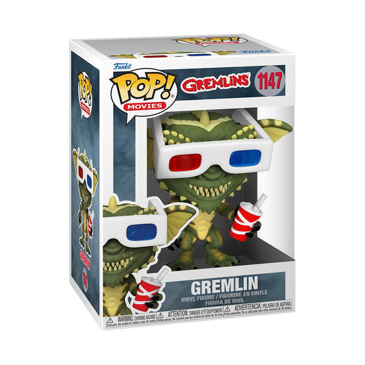 Funko POP! Movies: Gremlins Stripe with 3-D Glasses